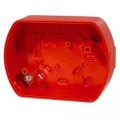 KAC NBD/R Deep Sounder Backbox - Red - IP55 Rated
