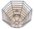 STI Stainless Steel Web Stopper - Flush - 124mm Depth x 215mm Diameter STI9609-SS