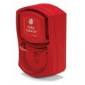 Fire-Cryer FC3/A/R/R/S Voice Sounder and Beacon - Red With Shallow Base