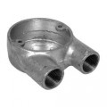Galvanised Steel 'U' Conduit Box 20mm