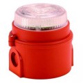 E2S IS-MB1-R/C Minialite Intrinsically Safe Beacon - Red Body & Clear Lens